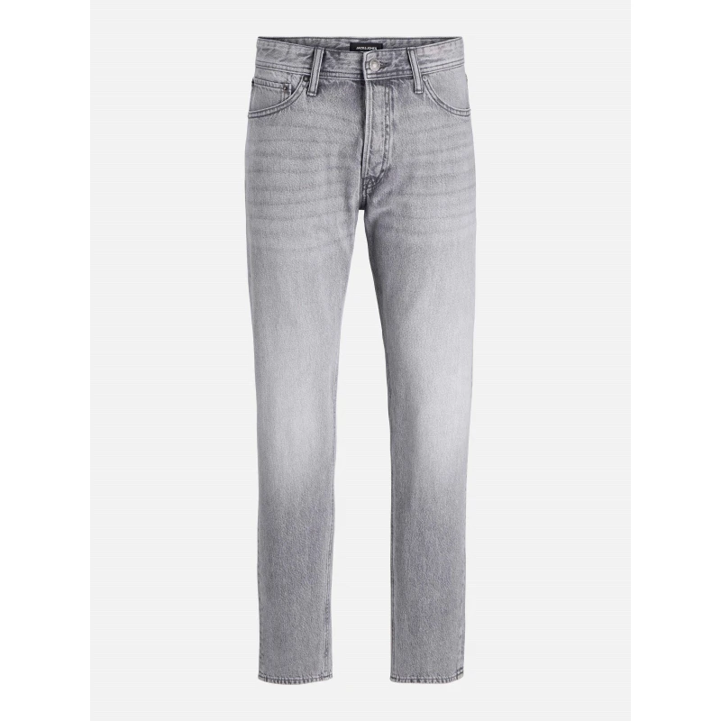 Image of Jack and Jones Mens Chris Wide Leg Jeans Grey Denim male 30W R