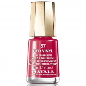 Image of Mavala Red Vinyl Nail Polish 5ml