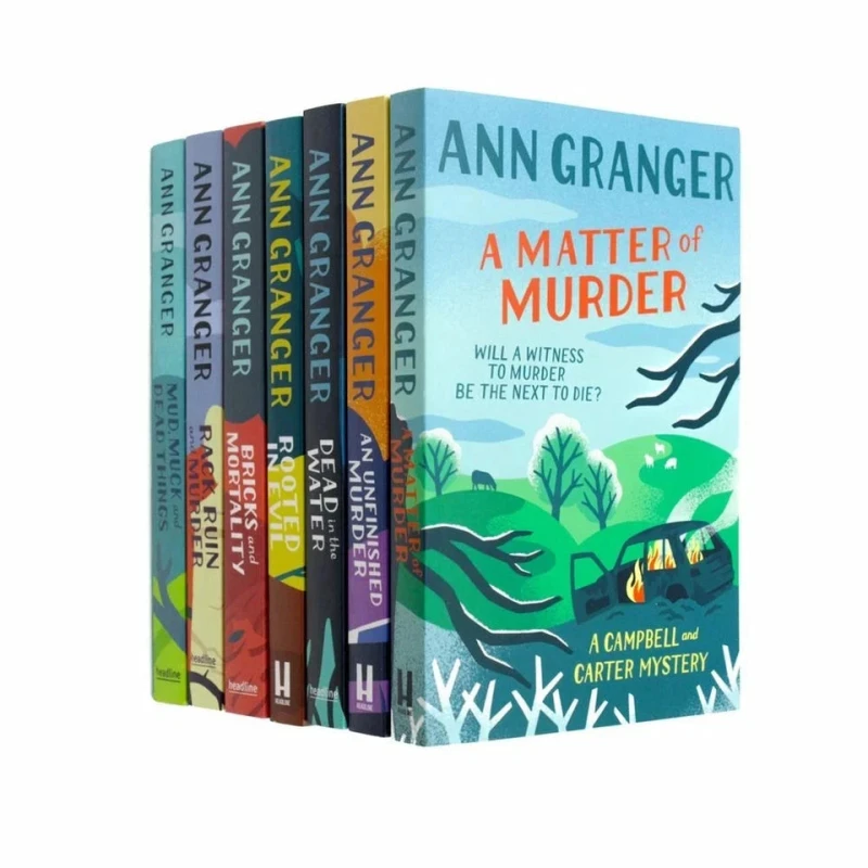 Image of A Campbell and Carter Mystery Series Books 1 - 7 Collection Set by Ann Granger Ann Granger Books