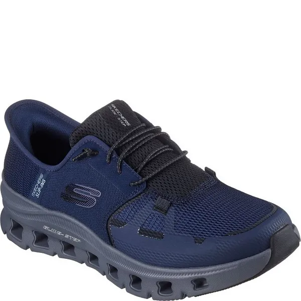 Image of Skechers Glide-Step Pro Slip-Ins Trainers Navy/Charcoal 12 UK