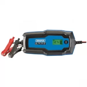 Image of Draper 53491 6V/12V Smart Charger and Battery Maintainer (10A)