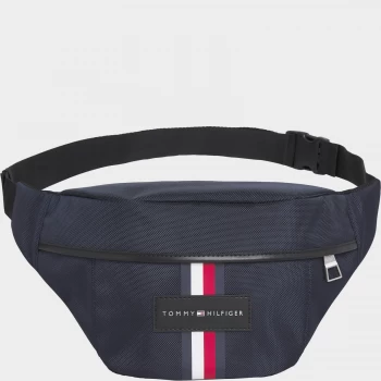 Image of Tommy Hilfiger Mens Uptown Nylon Cross Body Bag - Sky Captain