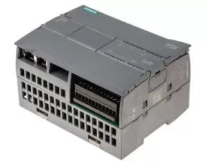 Image of Siemens S7-1200 PLC CPU - 14 (Digital Input, 2 switch as Analogue Input) Inputs, 10 (Digital Output, Transistor Output)