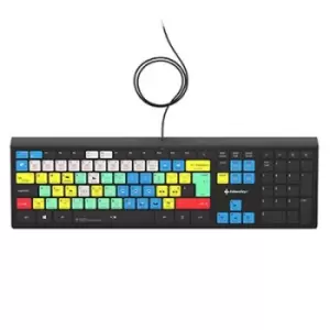 Image of Editors Keys Adobe Premiere CC Backlit Keyboard - Windows - UK
