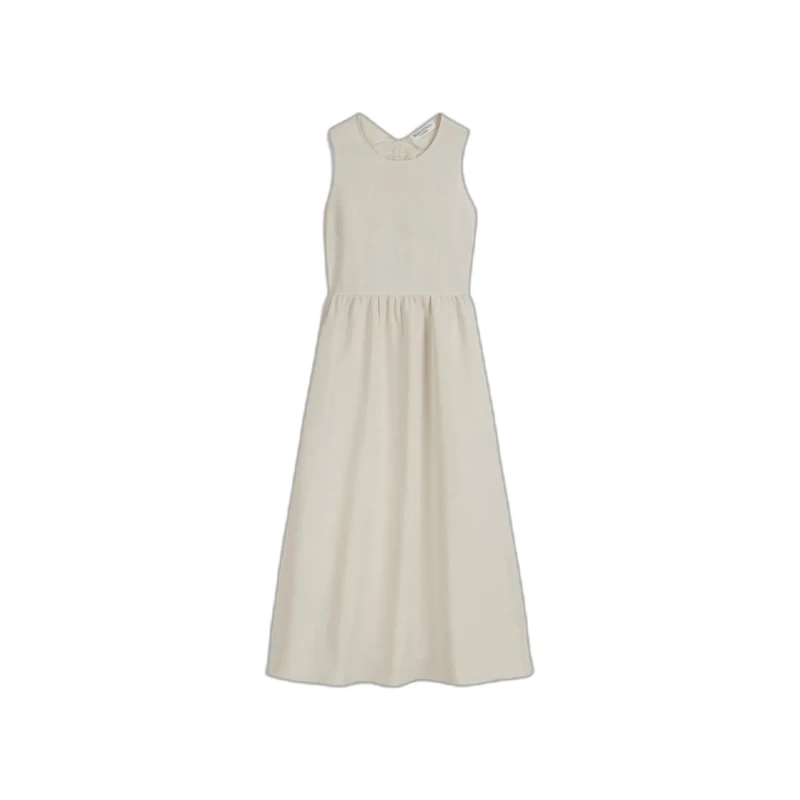 Image of Marc O'Polo Womens round-neck dress Marc O'Polo Beige Female 34