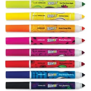 Image of Scentos Funny Face Scented Marker Pens