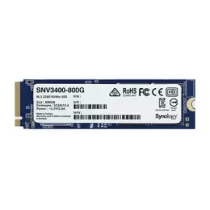 Image of Synology SNV3400-800G internal solid state drive M.2 800 GB PCI Express 3.0 NVMe