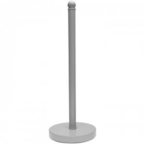 Image of Stanford Home Chrome Toilet Roll Holder - Grey