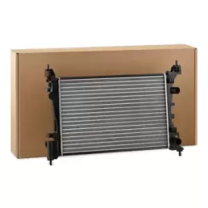 Image of RIDEX Engine radiator Manual Transmission 470R0584 Radiator, engine cooling,Radiator OPEL,VAUXHALL,Corsa D Schragheck (S07)