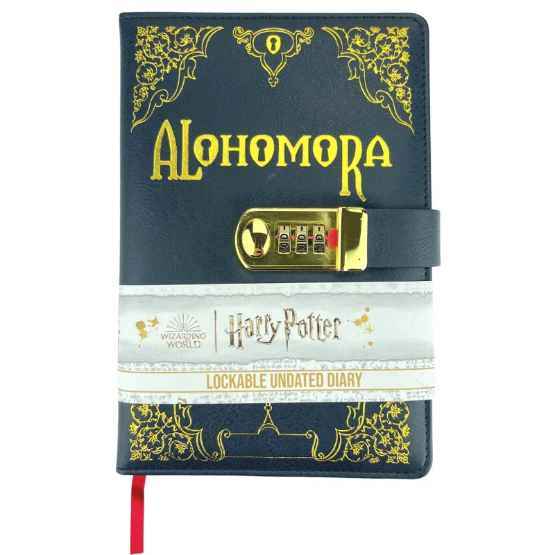 Image of Harry Potter (Alohomora) A5 Lockable Undated Diary Notebook / blank book