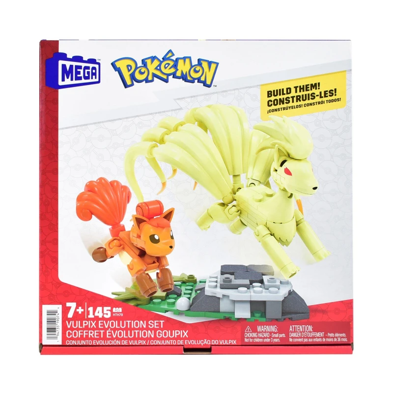 Image of Mega Pokemon Vulpix Evolution Playset