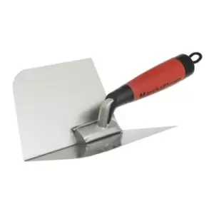 Image of Marshalltown - M23RD Curved Inside Corner Trowel DuraSoft Handle 5in