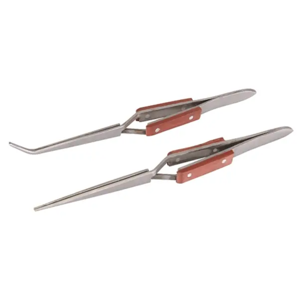 Image of Silverline Cross-Action Tweezer Set 2pce - 162 / 165mm