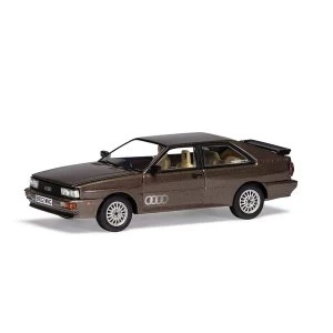 Image of Audi Quattro Sable Brown Metallic 1:43 Corgi Vanguard Model