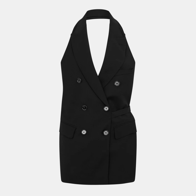 Image of Boss Womens Jacom Full Zip Fleece Hoodie Black female 8 (S)