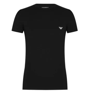 Image of Emporio Armani Big Eagle T Shirt - Black