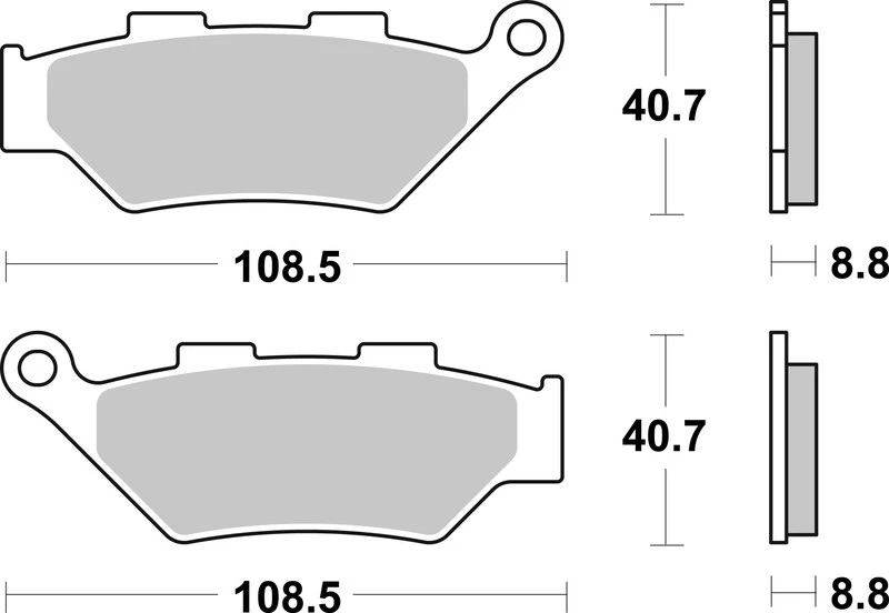 Image of Sintered Brake pads - 07KS07SA