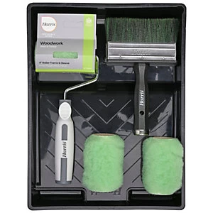 Image of Harris Seriously Good Shed Fence & Decking Paint Kit - 4in