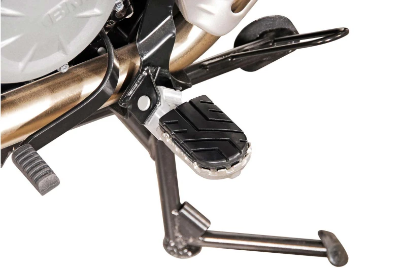 Image of SW-Motech ION footrest kit - BMW F 650 GS (03-10) G 650 GS/Sertao (11-)., black-silver
