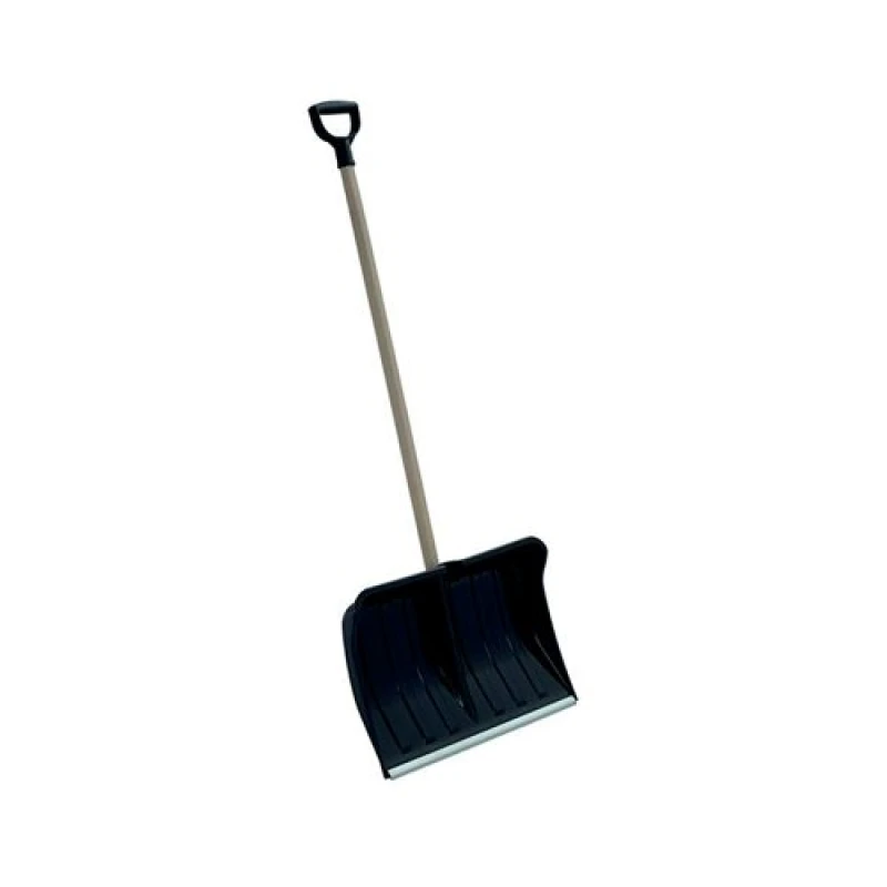 Image of Slingsby Alpinus Eco Snow Pusher Shovel 550x195x1400mm Black 426681 426681