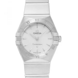 Image of Constellation Manhattan Quartz 25mm Quartz White Mother Of Pearl Dial Steel Ladies Watch