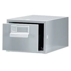 Image of Bisley Card Index Cabinet 152x102mm Single Grey FCB14