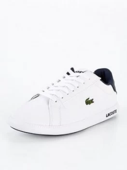 Image of Lacoste Graduate 0721 Trainer - White/Navy