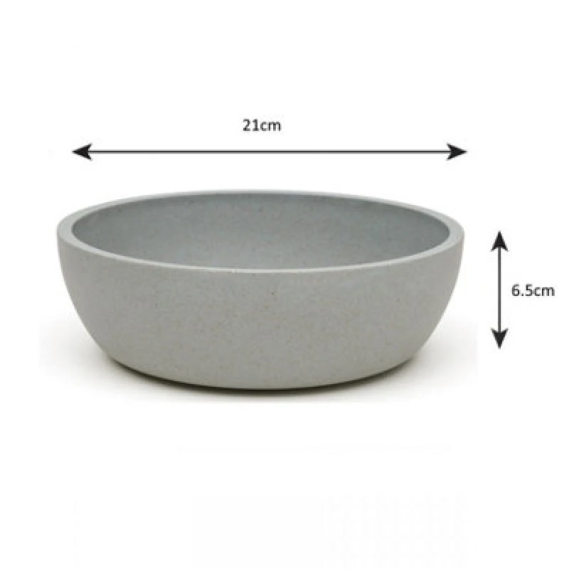 Image of Zoon FloorGrip Bamboo Bowl - 21cm - Sky Blue 8005048