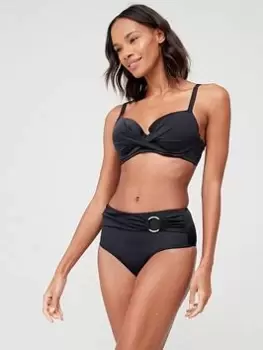 Image of Dorina Azores High Waist Midi, Black, Size 8, Women