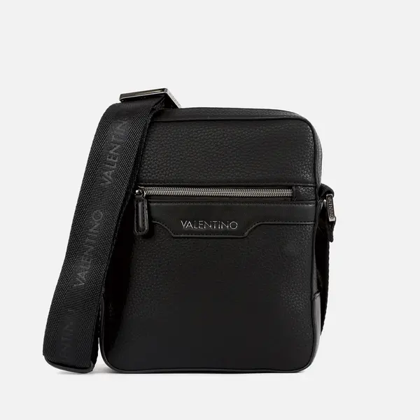Image of Valentino Efeo Faux Leather Messenger Bag