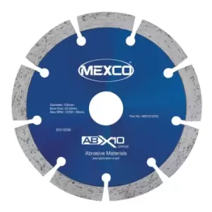 Image of 125mm ABX10 Abrasive Material Diamond Blade