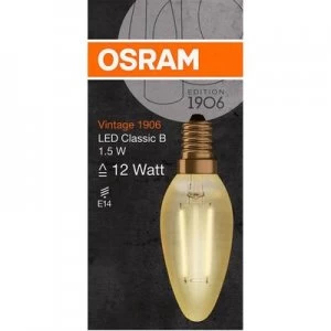 Image of Osram Candle LED Light Bulb E14 2W Warm White
