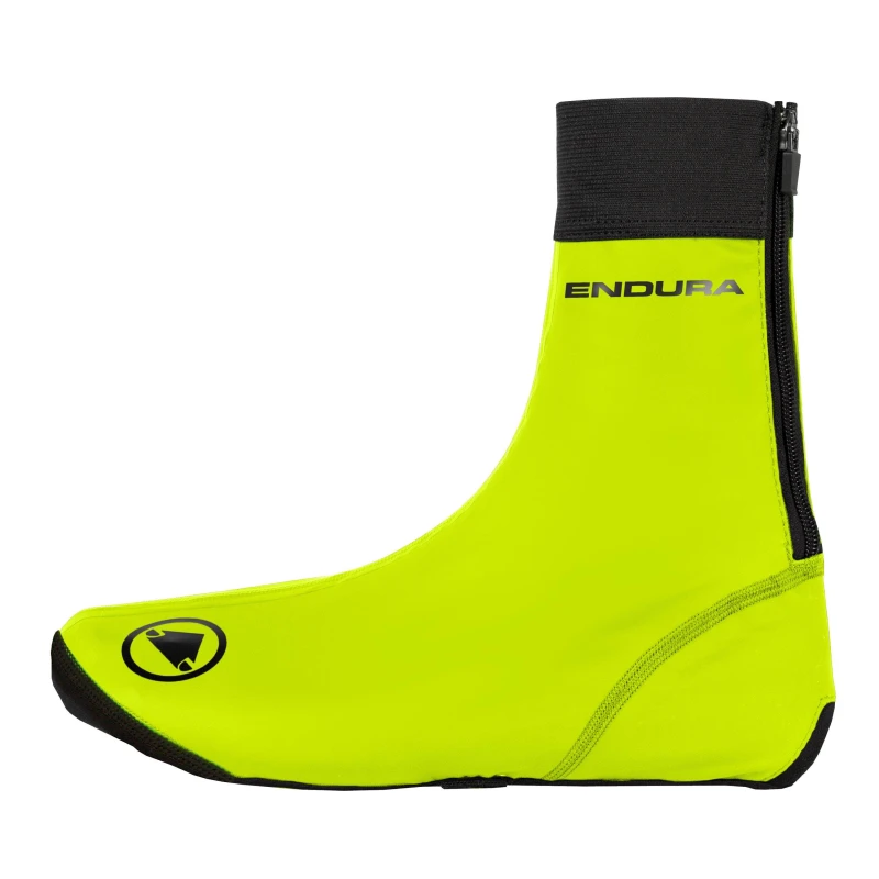 Image of Endura FS260 Pro Slick Overshoe Yellow unisex Small