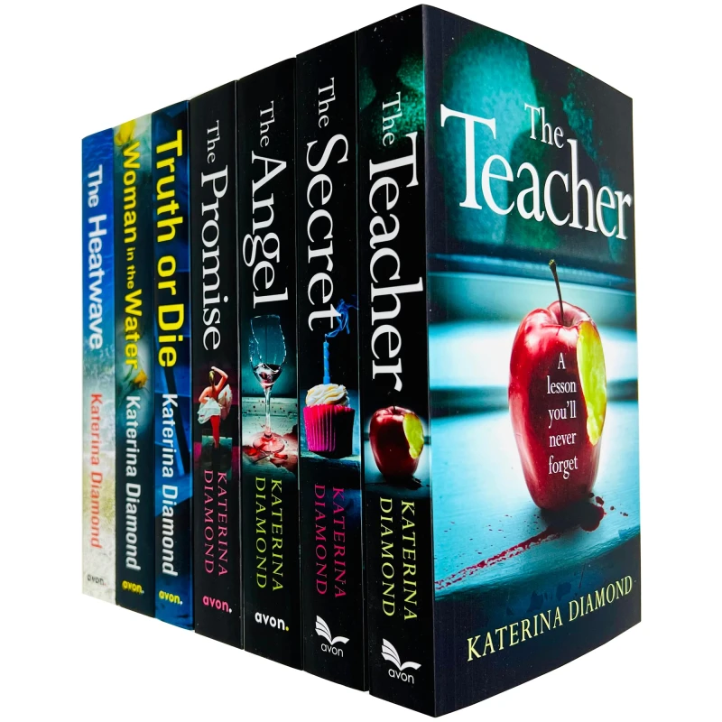 Image of DS Imogen Grey Series Books 1 - 7 Collection Set by Katerina Diamond Teacher, Secret Katerina Diamond Books