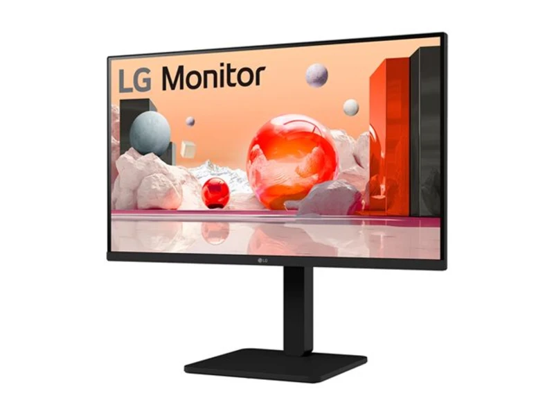 Image of LG 27BA450 27 IPS Full HD 100Hz Height Adjustable Monitor 27BA450-B.AEKQ Black