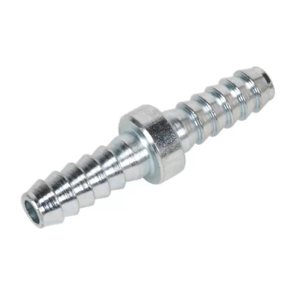 Image of Genuine SEALEY AC10 Double End Hose Connector 1/4 Hose Pack of 5