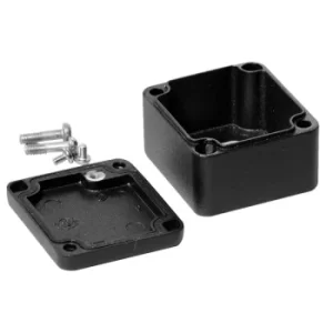 Image of Hammond 1590Z060BK Watertight Diecast Enclosure 50 x 45 x 30 Black