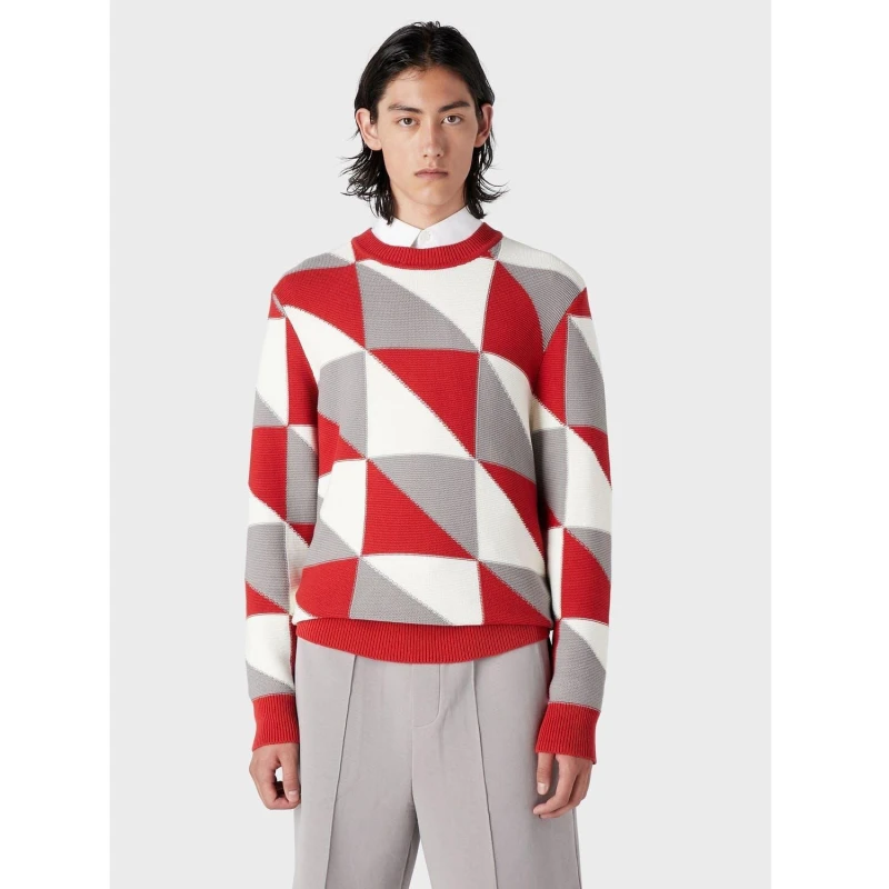 Image of Emporio Armani Knit Sweatshirt Orange male S