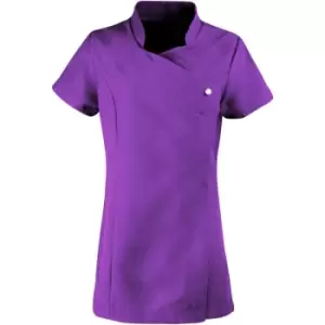 Image of Premier Ladies/Womens *Blossom* Tunic / Health Beauty & Spa / Workwear (6) (Purple) - Purple
