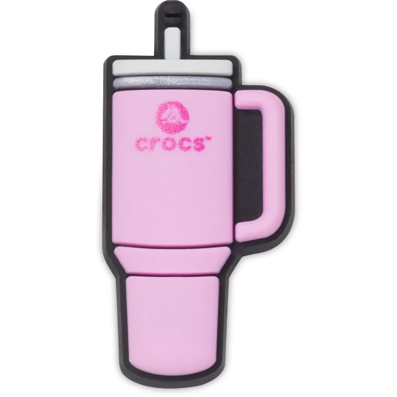 Image of Crocs Jibbitz Crocs Crocs Pink Water Bottle Rose Unisex TU
