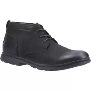 Image of Hush Puppies Mens Tyson Lace Up Leather Ankle Chukka Boots UK Size 8 (EU 42)