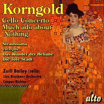 Image of Linz Bruckner Orchestra - Korngold: Cello Concerto/Much Ado About Nothing/Straussiana/... CD