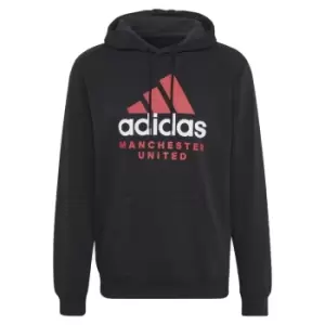 Image of 2022-2023 Man Utd DNA Graphic Hoody (Black)