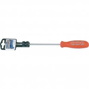 Image of Draper Expert Mechanics Soft Grip Parallel Slotted Screwdriver 5mm 150mm