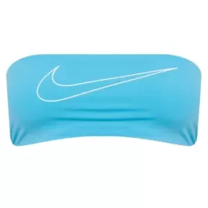 Image of Nike Bandeau Bikini Top Womens - Blue