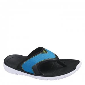 Image of Dare2B Xiro Lightweight Mesh Flip Flops - Petrol/Jasmi