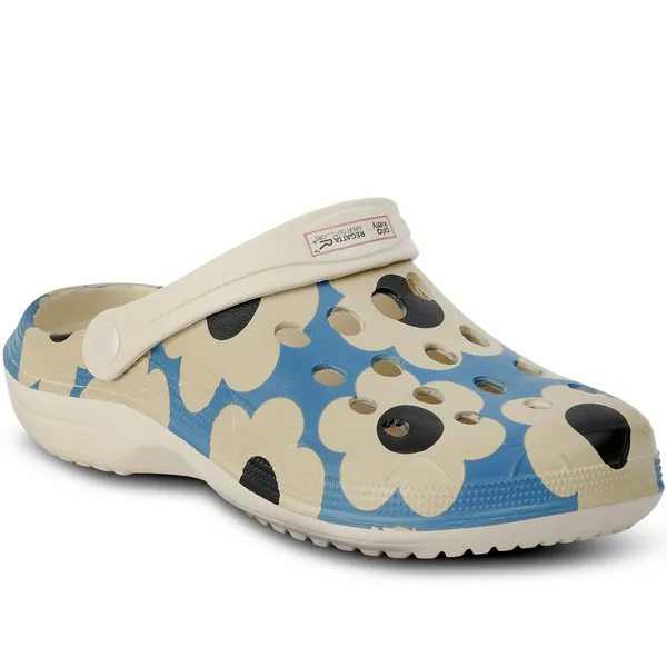 Image of Regatta Womens Orla Lightweight Clogs UK Size 7 (EU 41) Blue Sixties Daisy RWF843-T6E-7