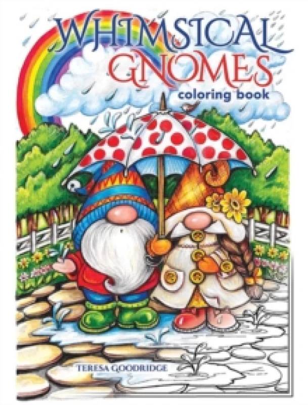 Image of Whimsical Gnomes Coloring Book. Paperback. By Theresa Trinder Books