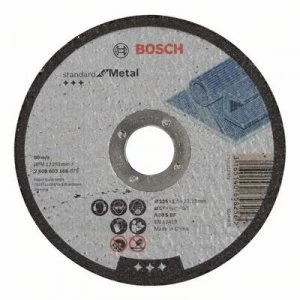 Image of Bosch Accessories A30 S BF 2608603166 Cutting disc (straight) 125mm 22.23mm
