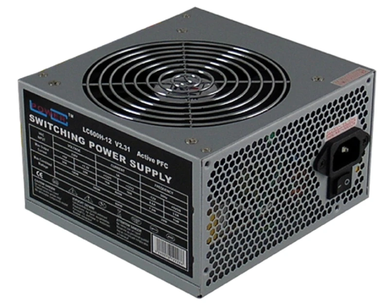 Image of LC-Power LC600H-12 V2.31 power supply unit 600 W 20+4 pin ATX ATX Blac